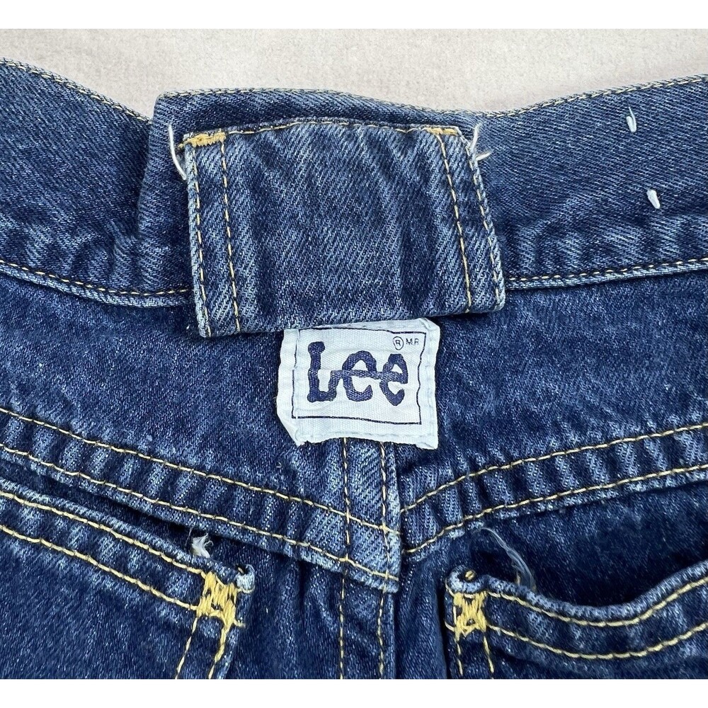 Vtg Lee Curvy Mom Jeans Tapered 80s Union Made USA High Rise Womens 26” Waist - Picture 4 of 14